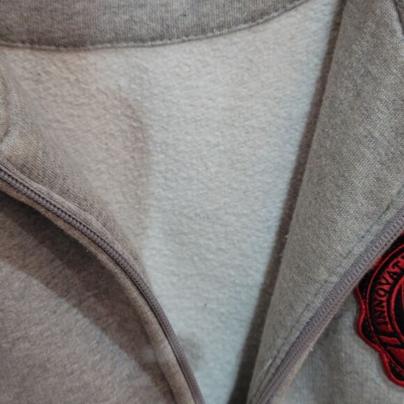 Enyce Heavyweight Track Full Zip Jacket Grey Lined Excellent Used Condition 3xl - Picture 11 of 16